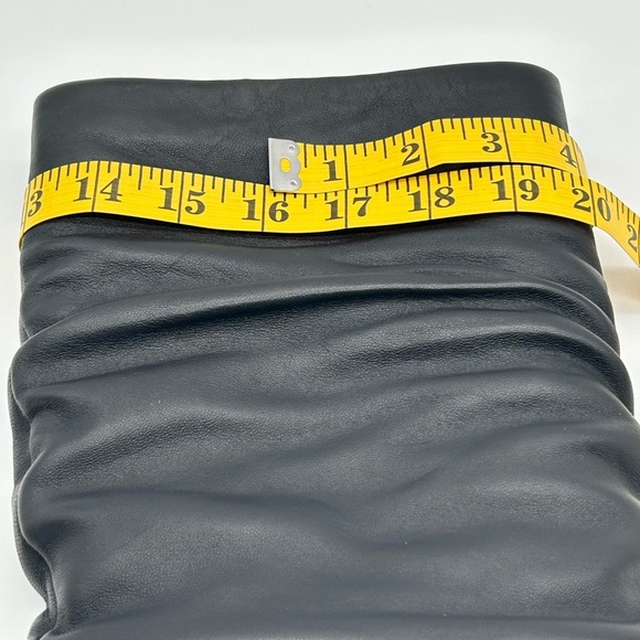 Michael Kors Luna Black Leather Slouch Boots | Women’s Size 6M | New with Box - Picture 8 of 12